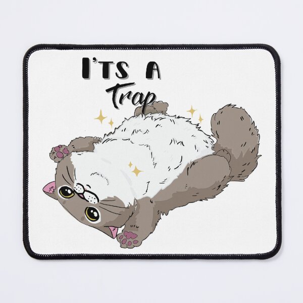 Item preview, It's a Trap Cat designed and sold by ManekiNekoCatRescue.