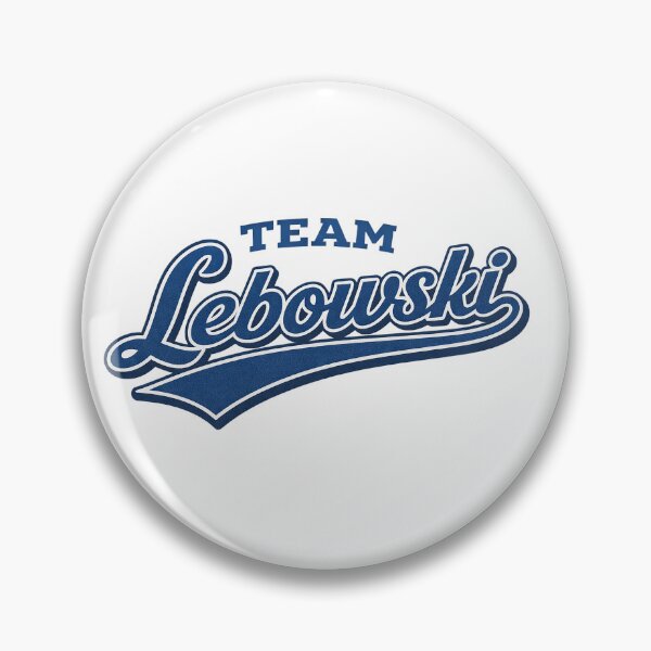 Item preview, TEAM LEBOWSKI (BLUE) — Vintage Baseball Script designed and sold by DiamondSkyShirt.