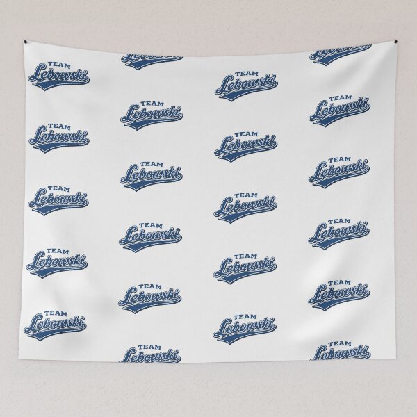 Item preview, TEAM LEBOWSKI (BLUE) — Vintage Baseball Script designed and sold by DiamondSkyShirt.