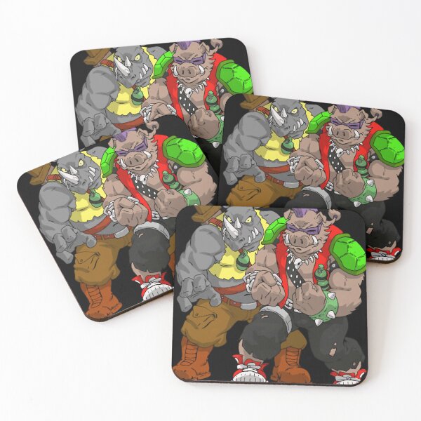 Item preview, Rocksteady and Bebop TMNT  designed and sold by Cryllshop.