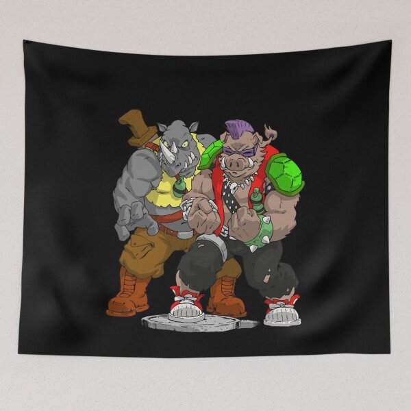 Item preview, Rocksteady and Bebop TMNT  designed and sold by Cryllshop.