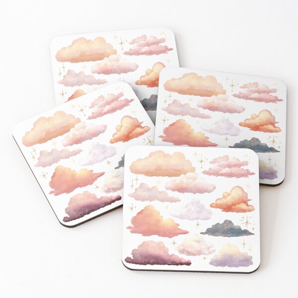 Item preview, Clouds designed and sold by bubblyrainbow.
