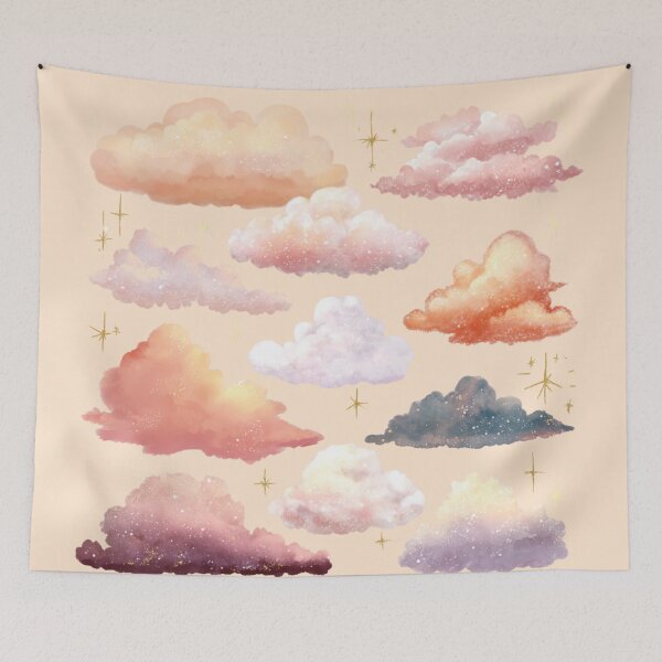 Item preview, Clouds designed and sold by bubblyrainbow.