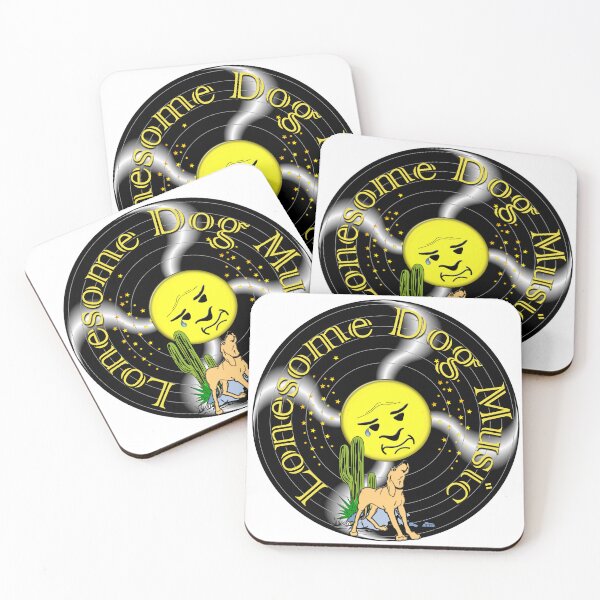 Item preview, Lonesome Dog Music Logo designed and sold by Lonesome Dog Art.