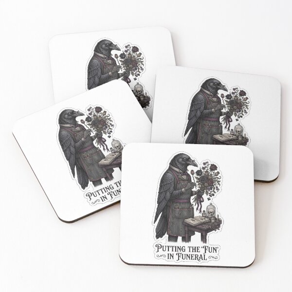 Item preview, Last Responder - Victorian Mortician Raven designed and sold by HiruK.