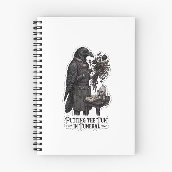 Item preview, Last Responder - Victorian Mortician Raven designed and sold by HiruK.