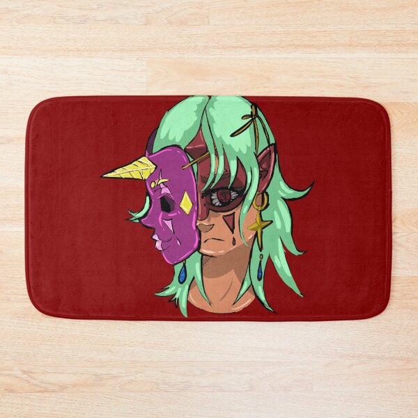 Item preview, Girl with a happy  mask designed and sold by nekoandwolf1.