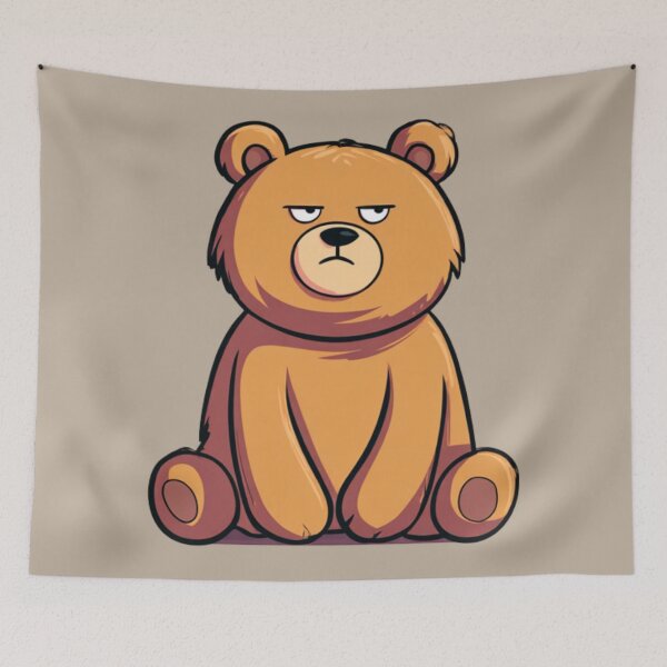 Item preview, Grumpy bear designed and sold by bubblyrainbow.