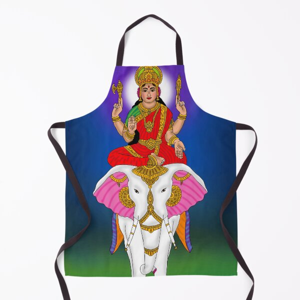 Item preview, Goddess Indrani Divine Design – Celestial Hindu Goddess Artwork designed and sold by Harshit_Digital_Arts.