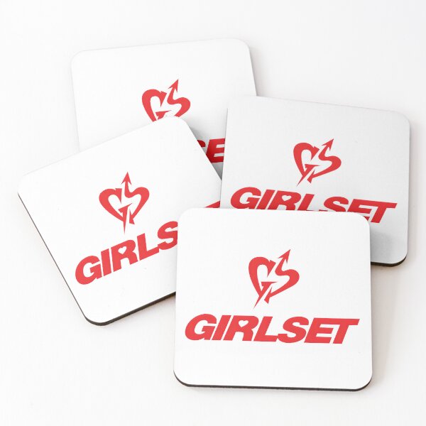 Item preview,  GIRLSET Red Logo - VCHA K-Pop designed and sold by poptren.