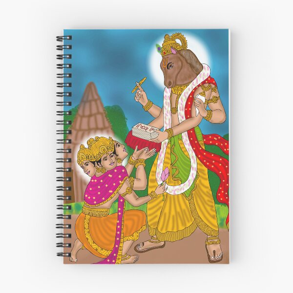 Item preview, Hayagriva and Brahma Divine Design – Hindu Creation & Wisdom Art designed and sold by Harshit_Digital_Arts.