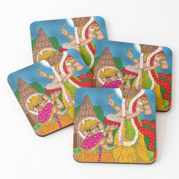 Item preview, Hayagriva and Brahma Divine Design – Hindu Creation & Wisdom Art designed and sold by Harshit_Digital_Arts.
