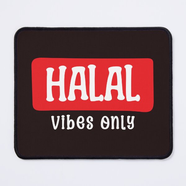 Item preview, Halal Vibes Only - Modern Minimalist Islamic Lifestyle Quote Art designed and sold by Miniature Store.
