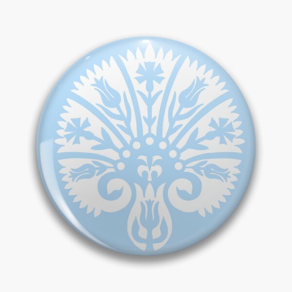 Item preview, Blocked Vibe-Baby Blue-Powder Blue designed and sold by Fabricatemyart.