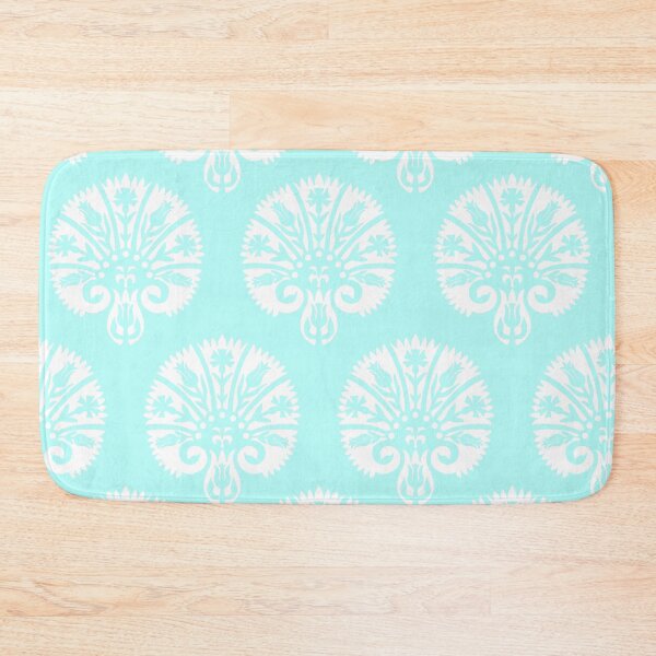 Item preview, Blocked Vibe-bright pastel aqua designed and sold by Fabricatemyart.