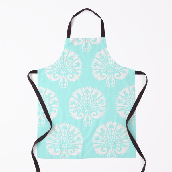 Item preview, Blocked Vibe-bright pastel aqua designed and sold by Fabricatemyart.