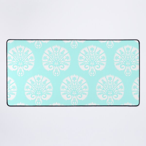 Item preview, Blocked Vibe-bright pastel aqua designed and sold by Fabricatemyart.