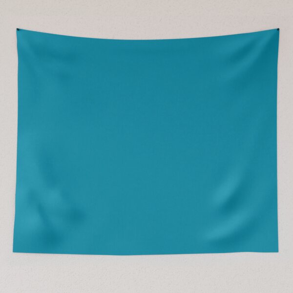 Item preview, Aqua Green Solid Plain Background designed and sold by burbankdesigns.