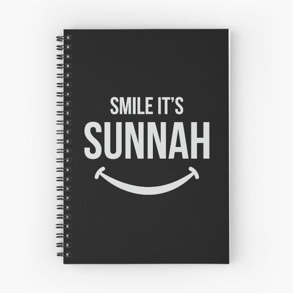 Item preview, Smile It's Sunnah Minimalist Islamic Typography Positive Quote Art designed and sold by Miniature Store.