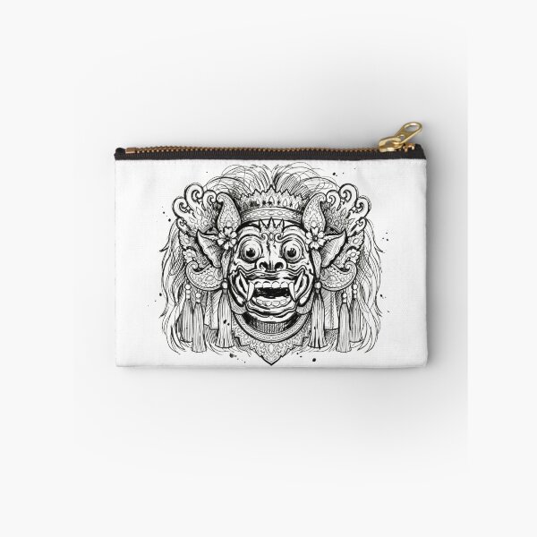 Item preview, Bali Barong Line Art designed and sold by Ocean and Palm.