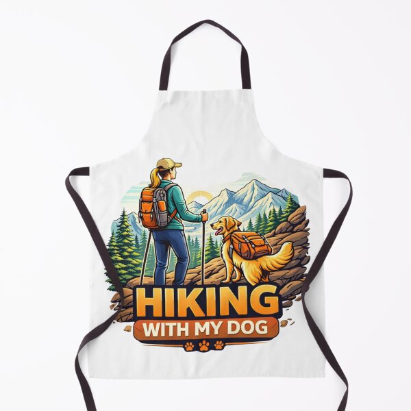 Item preview, Hiking With My Dog Adventure Shirt designed and sold by PawTheory.