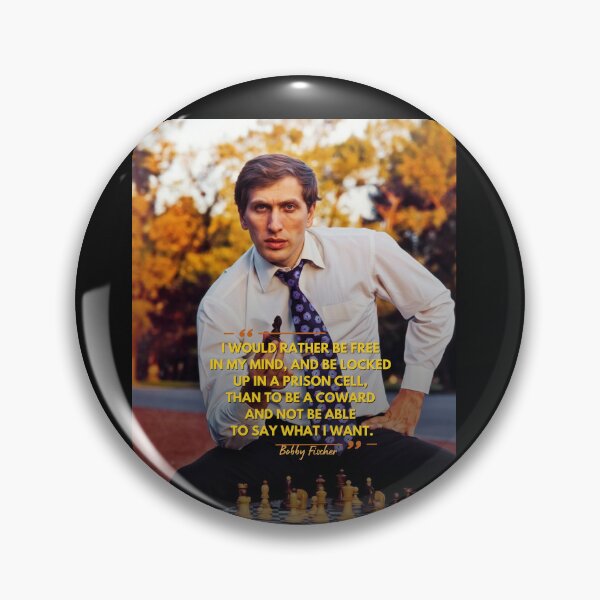 Item preview, Bobby Fischer Quote Painted HD Art designed and sold by DiverseDazzle.