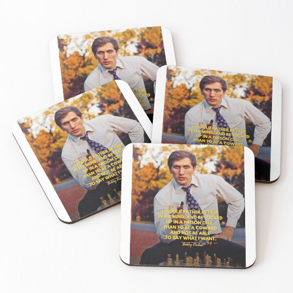 Item preview, Bobby Fischer Quote Painted HD Art designed and sold by DiverseDazzle.