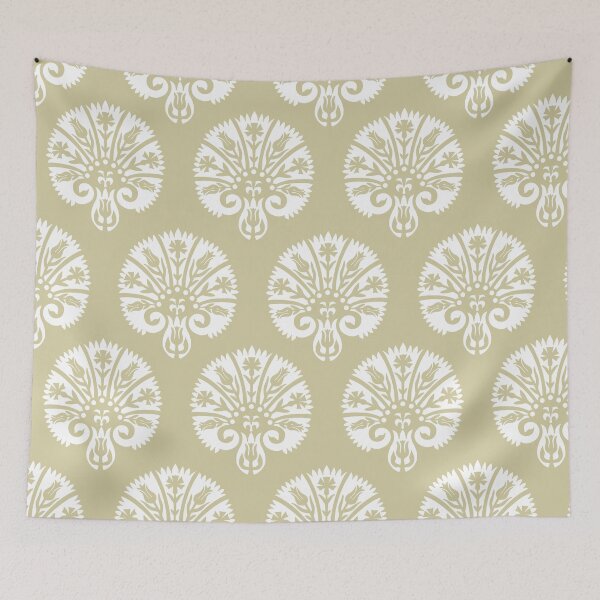 Item preview, Blocked Vibe-Light Khaki designed and sold by Fabricatemyart.
