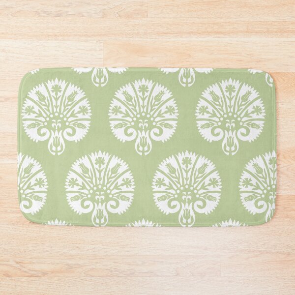 Item preview, Blocked Vibe-Light Moss Green designed and sold by Fabricatemyart.