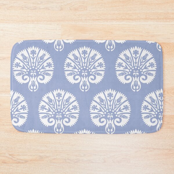 Item preview, Blocked Vibe-Light Steel Blue designed and sold by Fabricatemyart.