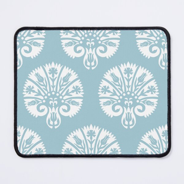 Item preview, Blocked Vibe-muted cyan-blue designed and sold by Fabricatemyart.