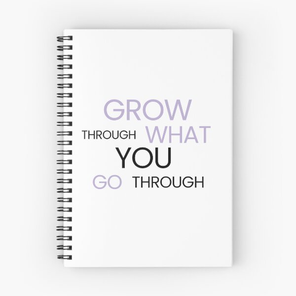 Item preview, Grow through what you go through designed and sold by LaughandLaugh.