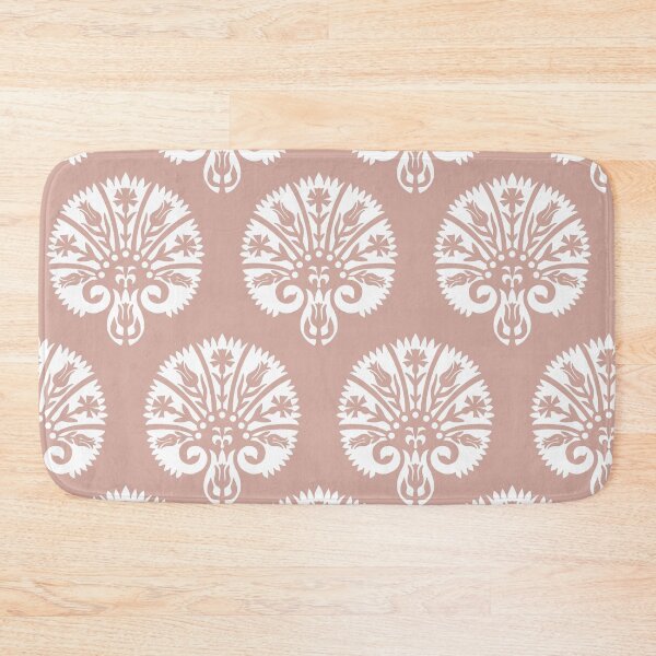Item preview, Blocked Vibe-muted peachy beige designed and sold by Fabricatemyart.