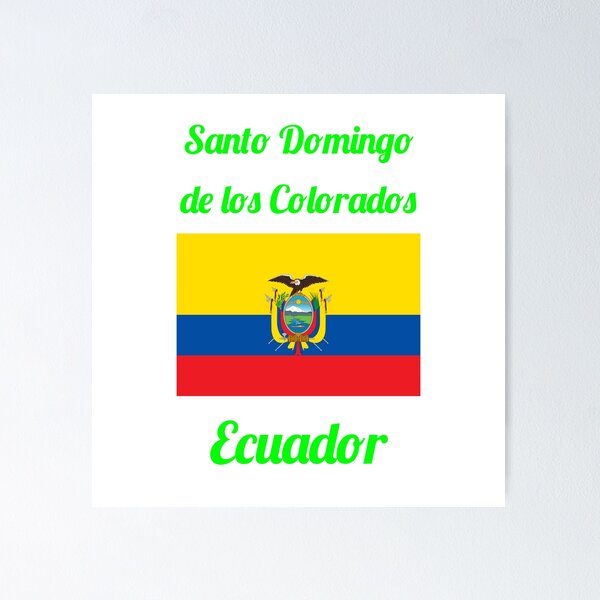 Item preview, Santo Domingo de los Colorados Ecuador - Stylish Prints, designed and sold by Fleetwood1994.