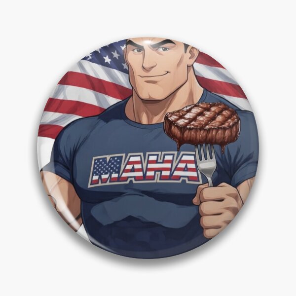 Item preview, MAHA Carnivore Patriot - Carnivore Flag Warrior designed and sold by NoSeedOilLife.