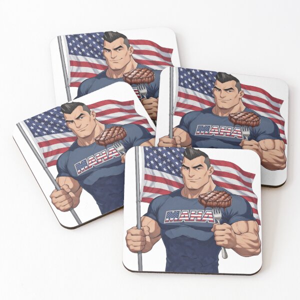 Item preview, MAHA Carnivore Patriot - Carnivore Flag Warrior designed and sold by NoSeedOilLife.