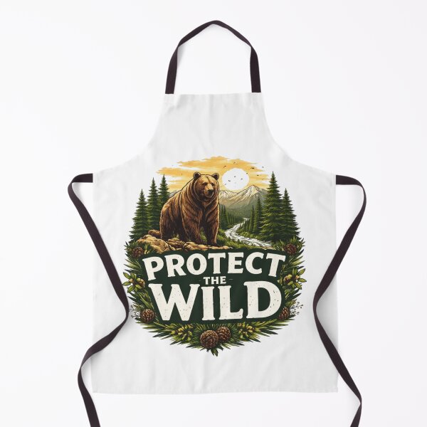 Item preview, Protect The Wild Mountain Bear Shirt designed and sold by PawTheory.