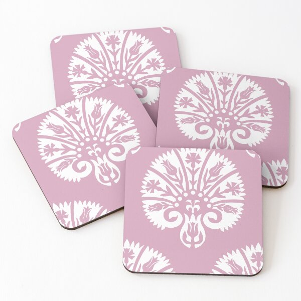 Item preview, Blocked Vibe-soft rose-mauve designed and sold by Fabricatemyart.