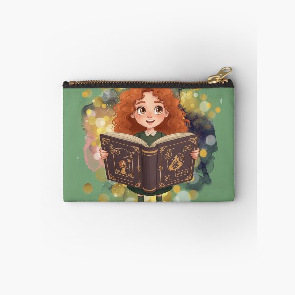 Item preview, Cute Fantasy Girl Reading an Enchanted Spell Book – Magic Lives Inside This Book designed and sold by ChenEngEng.