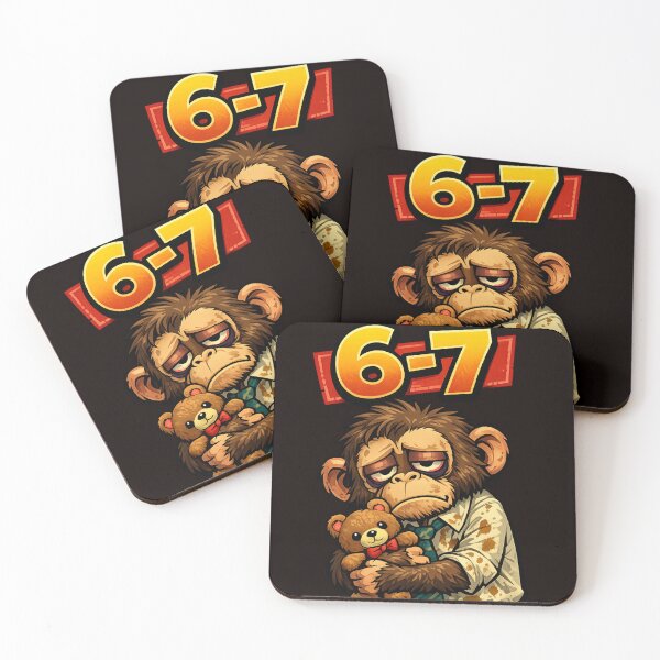 Item preview, 6-7 Year Old Sleepy Monkey Birthday Parent designed and sold by Pawsome Quotes.