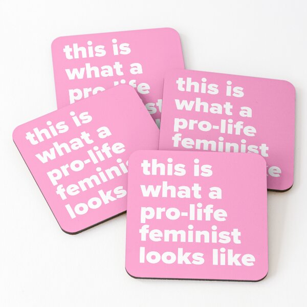 Item preview, This Is What a Pro-Life Feminist Looks Like designed and sold by Rehumanize International.