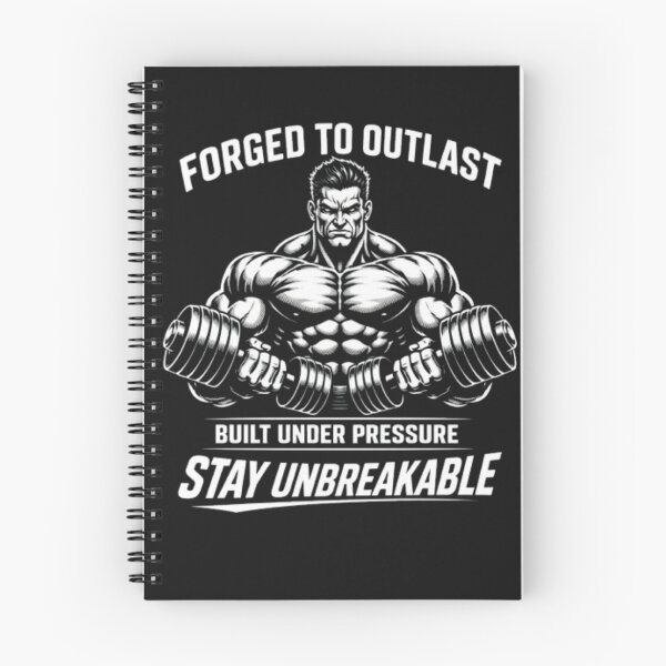 Item preview, Forged To Outlast – Stay Unbreakable Gym Shirt designed and sold by wanado.
