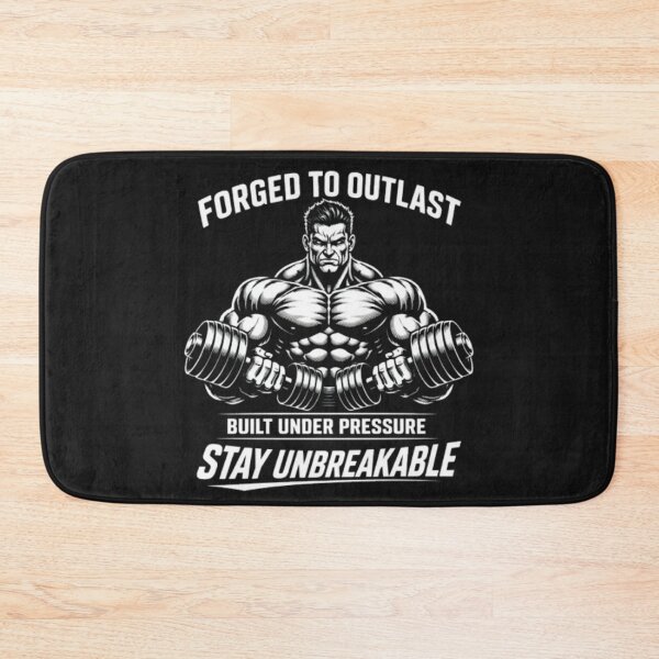 Item preview, Forged To Outlast – Stay Unbreakable Gym Shirt designed and sold by wanado.