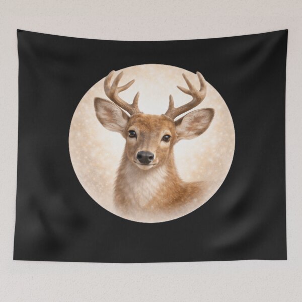 Item preview, Deer Personality Portrait – Woodland Animal Collection designed and sold by TheJoyfulPen.