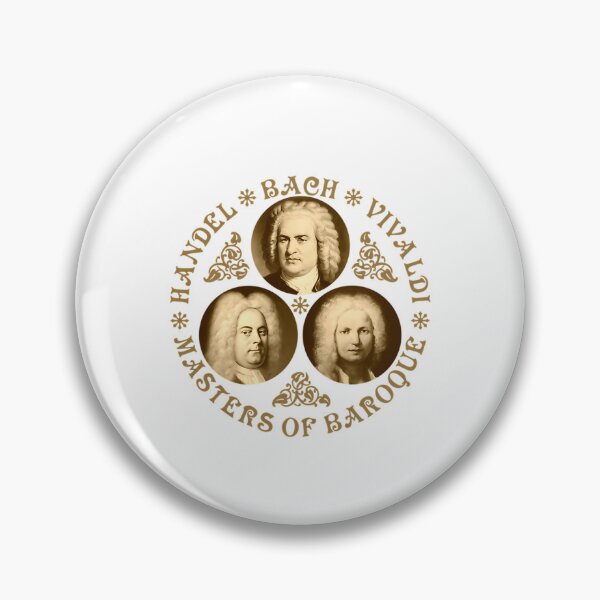 Item preview, masters of baroque - bach - handel - vivaldi - vintage - old gold - rb designed and sold by LeroyWilson54.