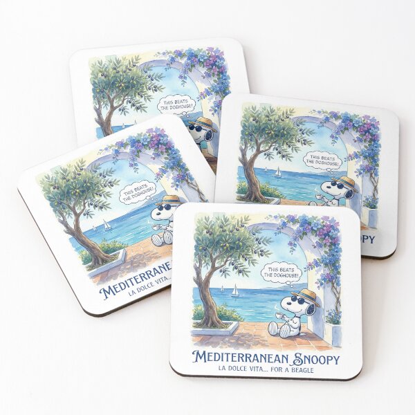 Item preview, Mediterranean Snoopy designed and sold by DucksAbducted.