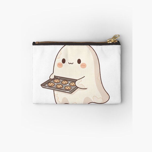 Item preview, Cute Baking Ghost – Kawaii Cooking Ghost Illustration designed and sold by Biwbiwty.