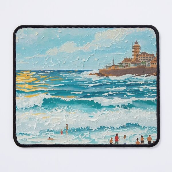 Item preview, Australian beaches oil painting designed and sold by Anisha Vaz.