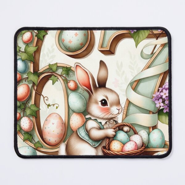 Item preview, Vintage Easter 67 Postcard Bunny designed and sold by PixelVibe782.