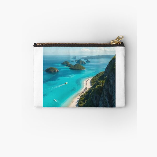 Item preview, Panoramic Aerial View of Tropical Archipelago designed and sold by Vida e Arte.